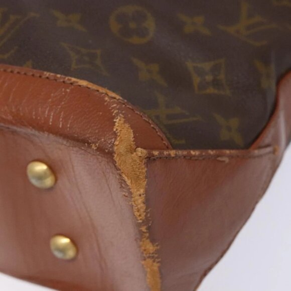 LOUIS VUITTON Monogram Sac Weekend PM Hand Bag M42425 LV Auth th6263 - Picture 9 of 16